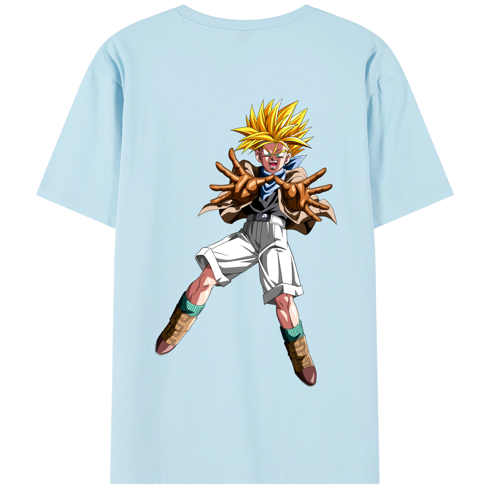 （画像用） ドラゴンボール DRAGON BALL 綿100％半袖Tシャツ（背面プリント）